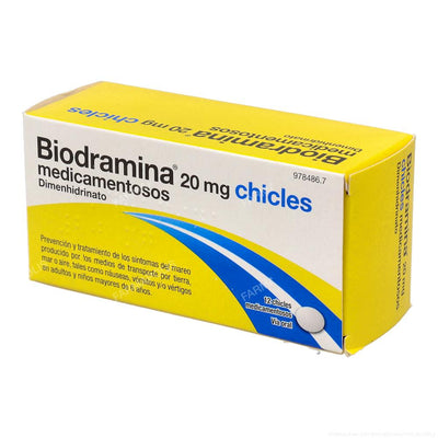 Biodramina 20 mg