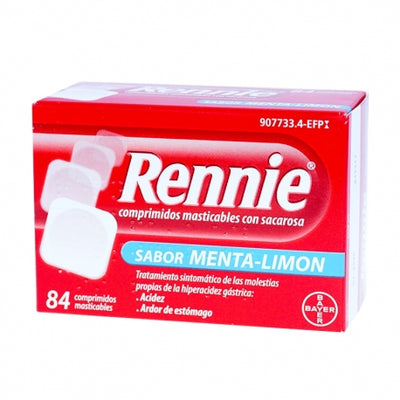 Rennie menta limón
