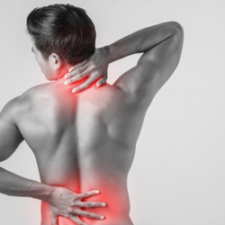 Contractura o dolor muscular