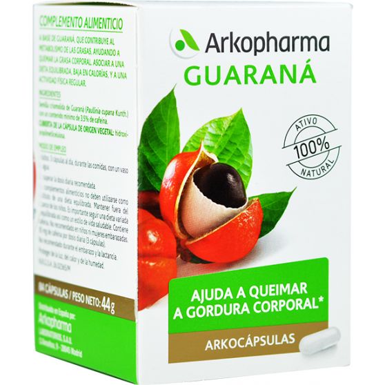 Arkocápsulas guaraná