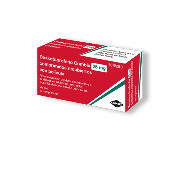 Dexketoprofeno Combix 25mg
