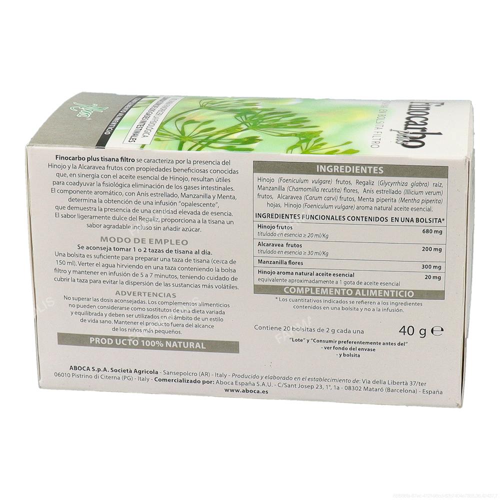 Finocarbo Plus Tisanas – imagen 4
