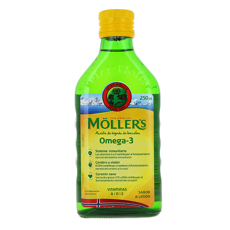 Aceite de Hígado de Bacalao Sabor Limón