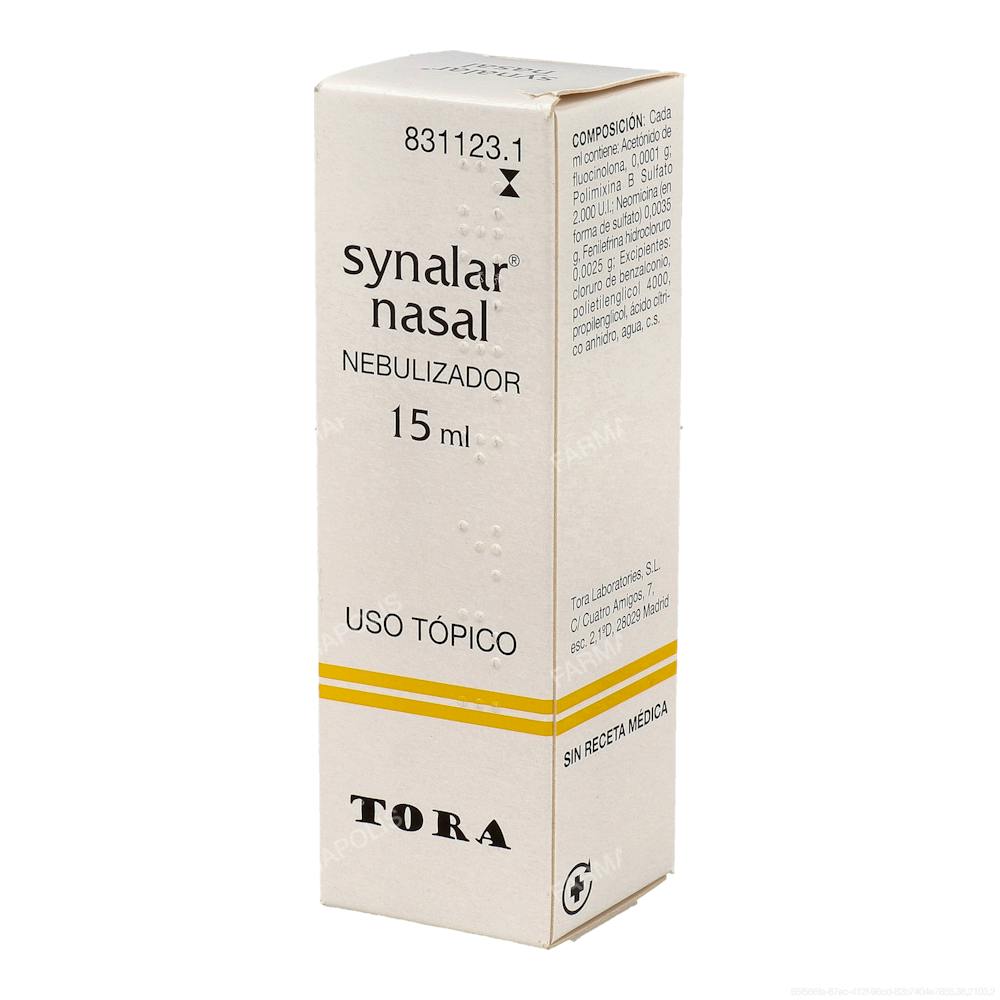 Synalar nasal adultos