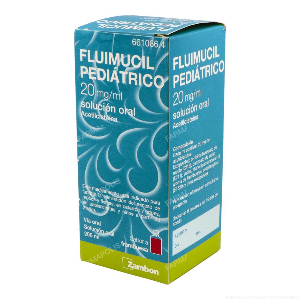 Fluimucil pediatrico 20mg/ml