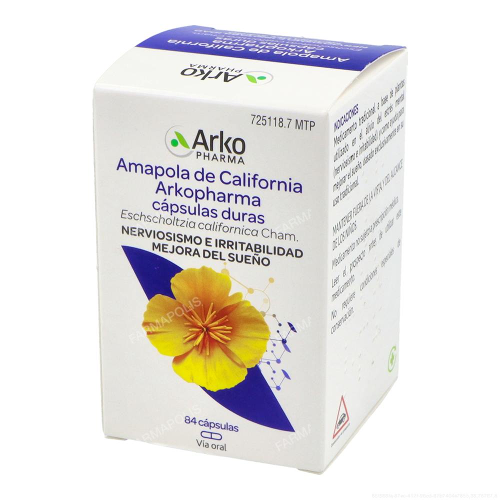 Arkocápsulas espino albar 350mg