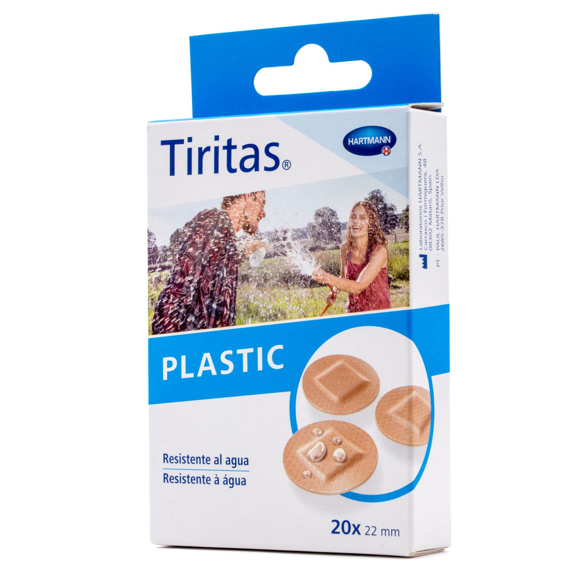 Tiritas Plastic Redondas 20 x 22 mm