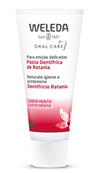 Dentífrico weleda ratania