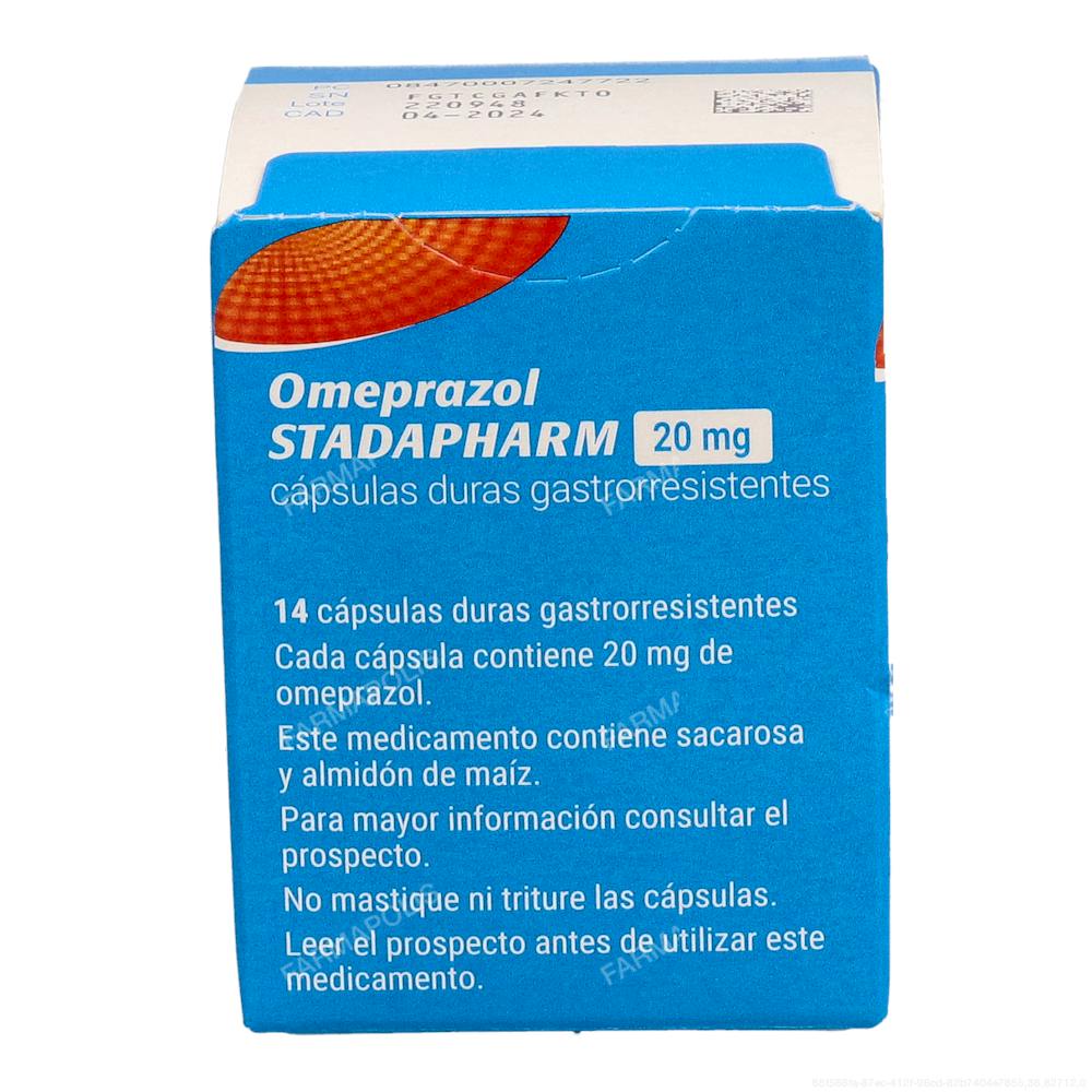 Omeprazol Stadapharm 20mg frasco