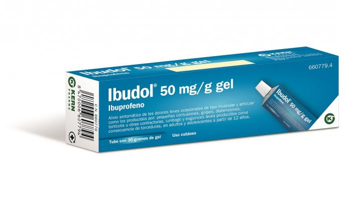 Ibudol 50mg/g gel