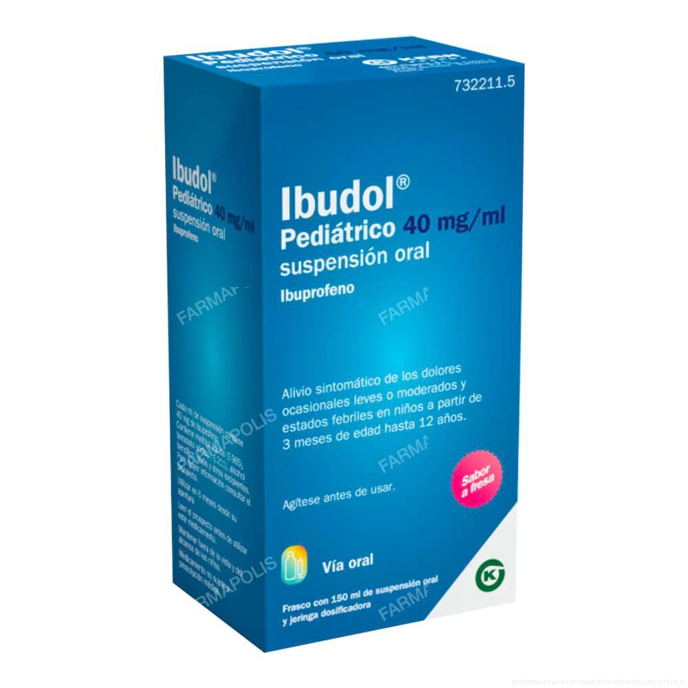 Ibudol pediátrico 40mg/ml