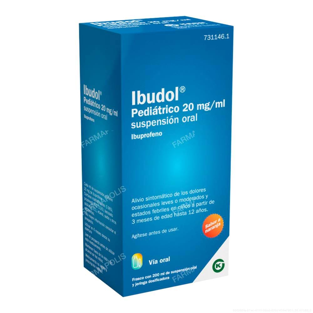 Ibudol pediátrico 20mg/ml