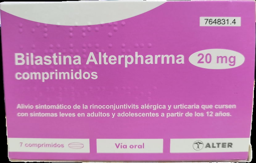 Bilastina Alterpharma 20 mg