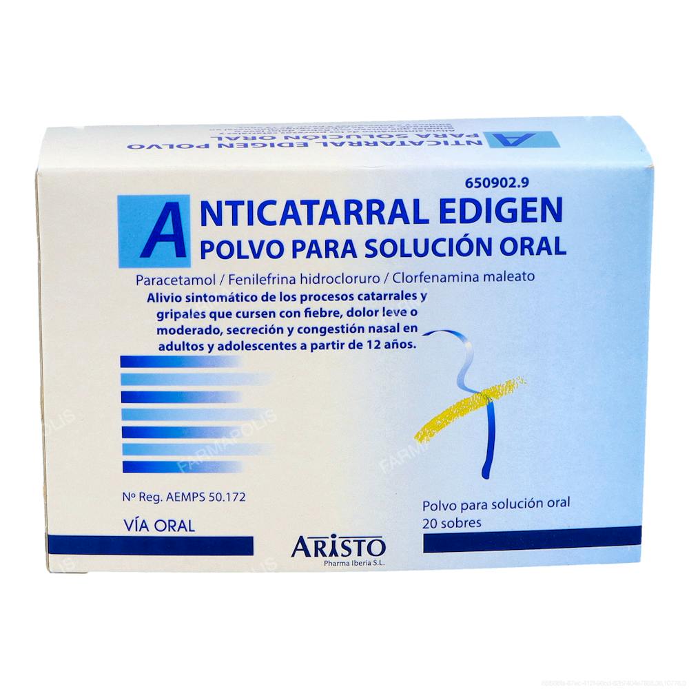 Anticatarral edigen