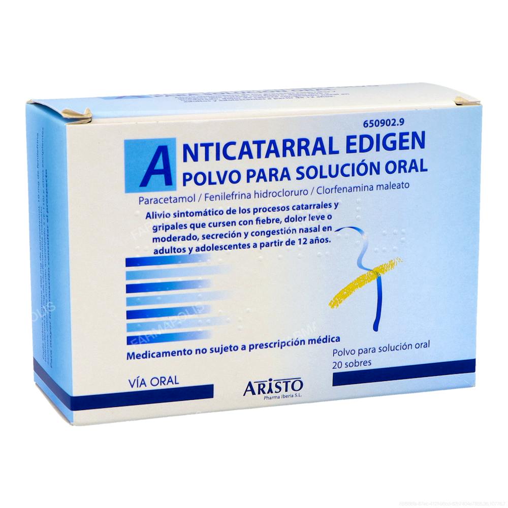 Anticatarral edigen