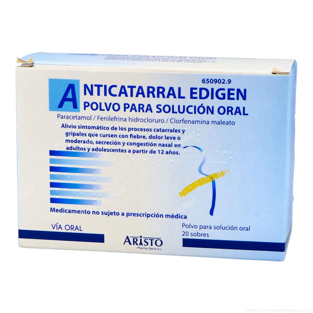 Anticatarral edigen