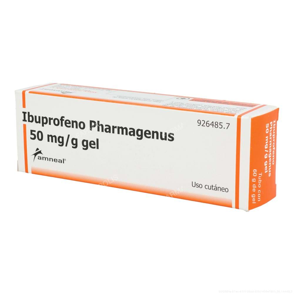 Ibuprofeno pharmagenus 50mg/g