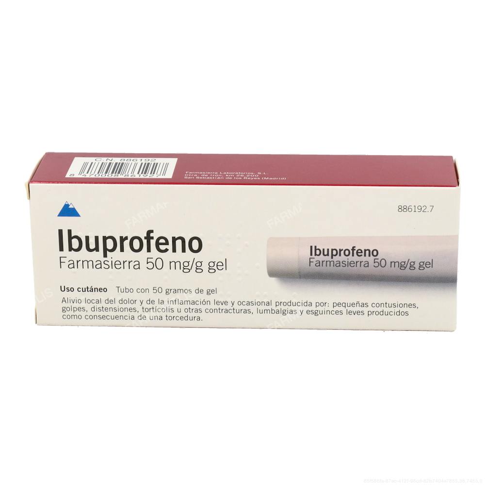 Ibuprofeno farmasierra 50mg/g