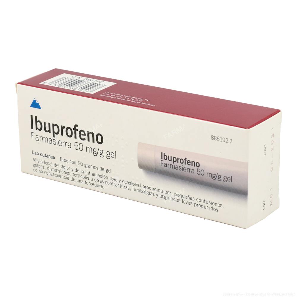 Ibuprofeno farmasierra 50mg/g