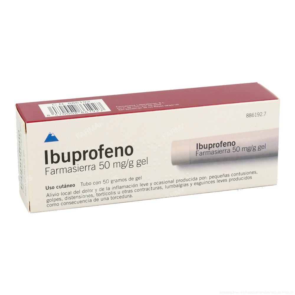 Ibuprofeno farmasierra 50mg/g