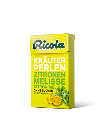 Ricola perlas sabor limón melisa 25g