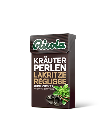 Ricola perlas sabor regaliz 25g