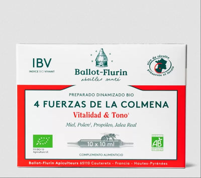4 FUERZAS (Miel, Polen, Jalea Real, Propoleo)