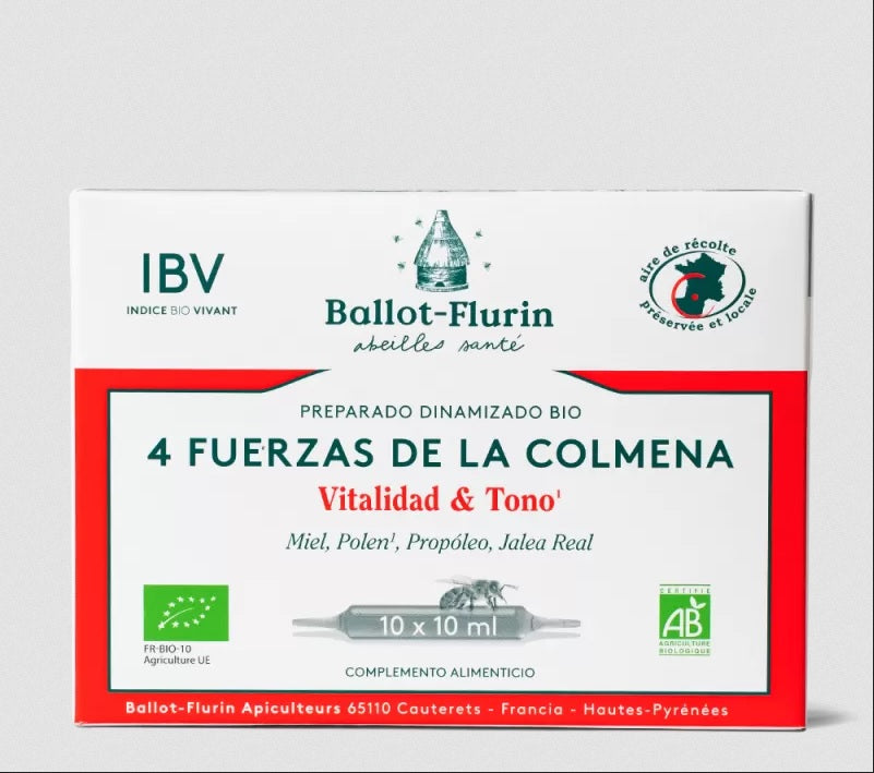 4 FUERZAS (Miel, Polen, Jalea Real, Propoleo)
