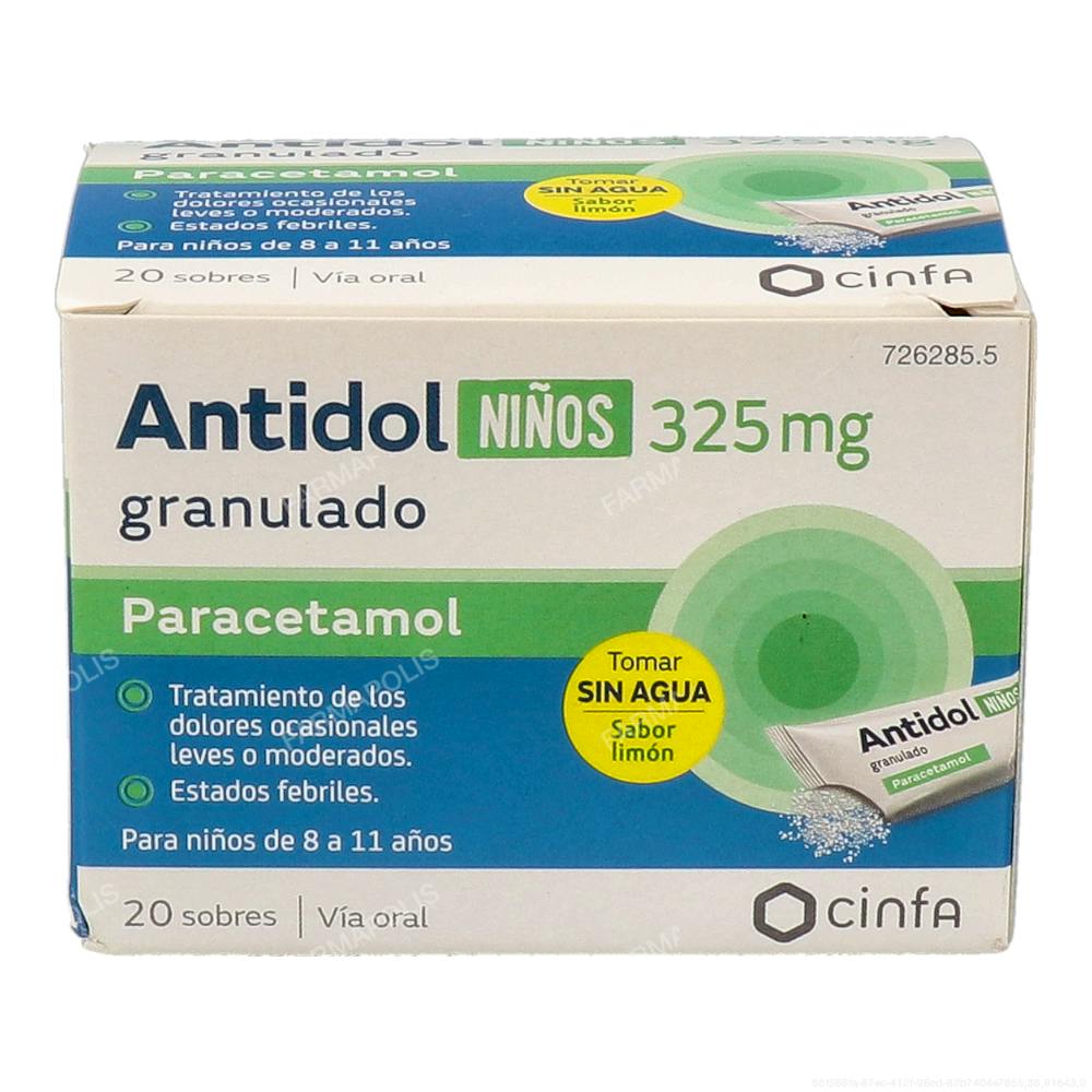 Antidol Niños 325 mg