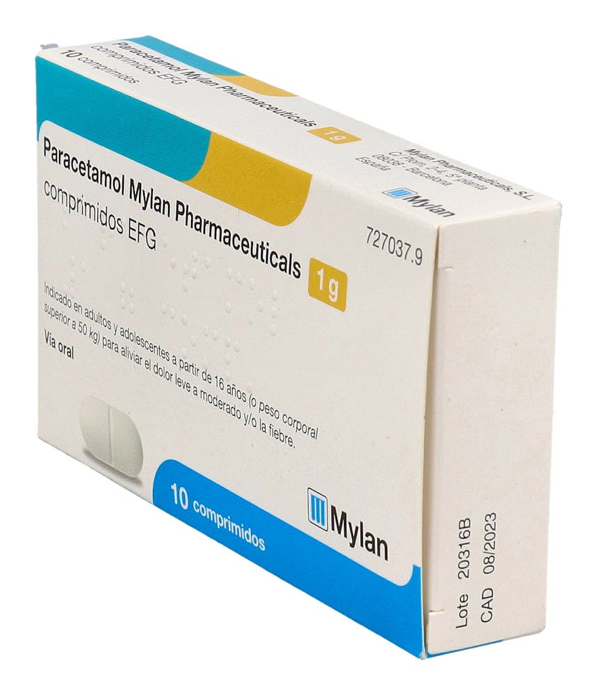 Paracetamol mylan 1g