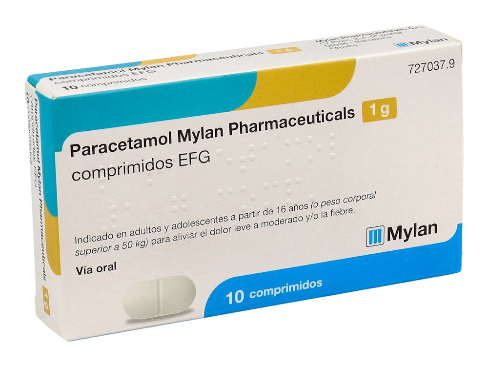 Paracetamol mylan 1g