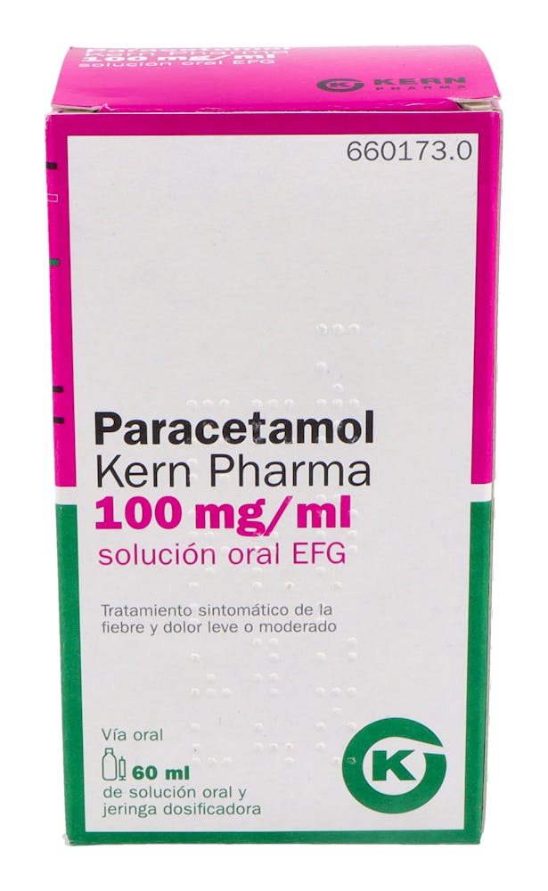 Paracetamol kern 100mg/ml 60ml