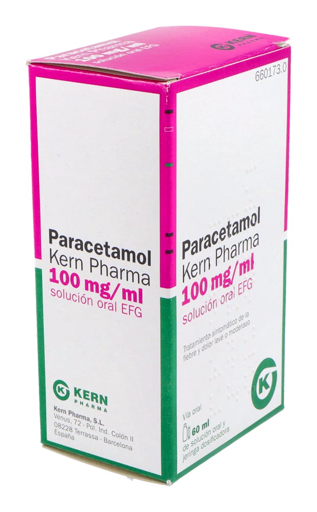 Paracetamol kern 100mg/ml 60ml