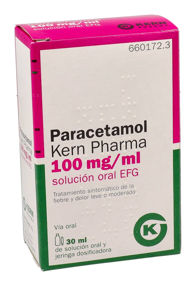 Paracetamol kern 100mg/ml 30ml