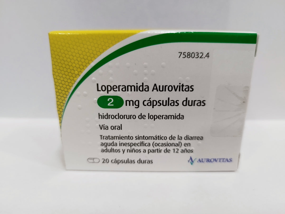 Loperamida aurovitas 2mg