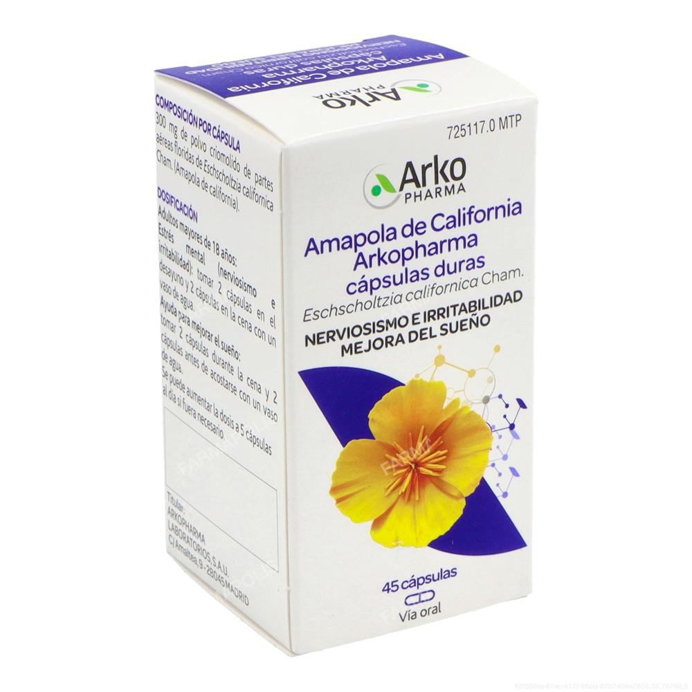Amapola de california arkopharma 300mg