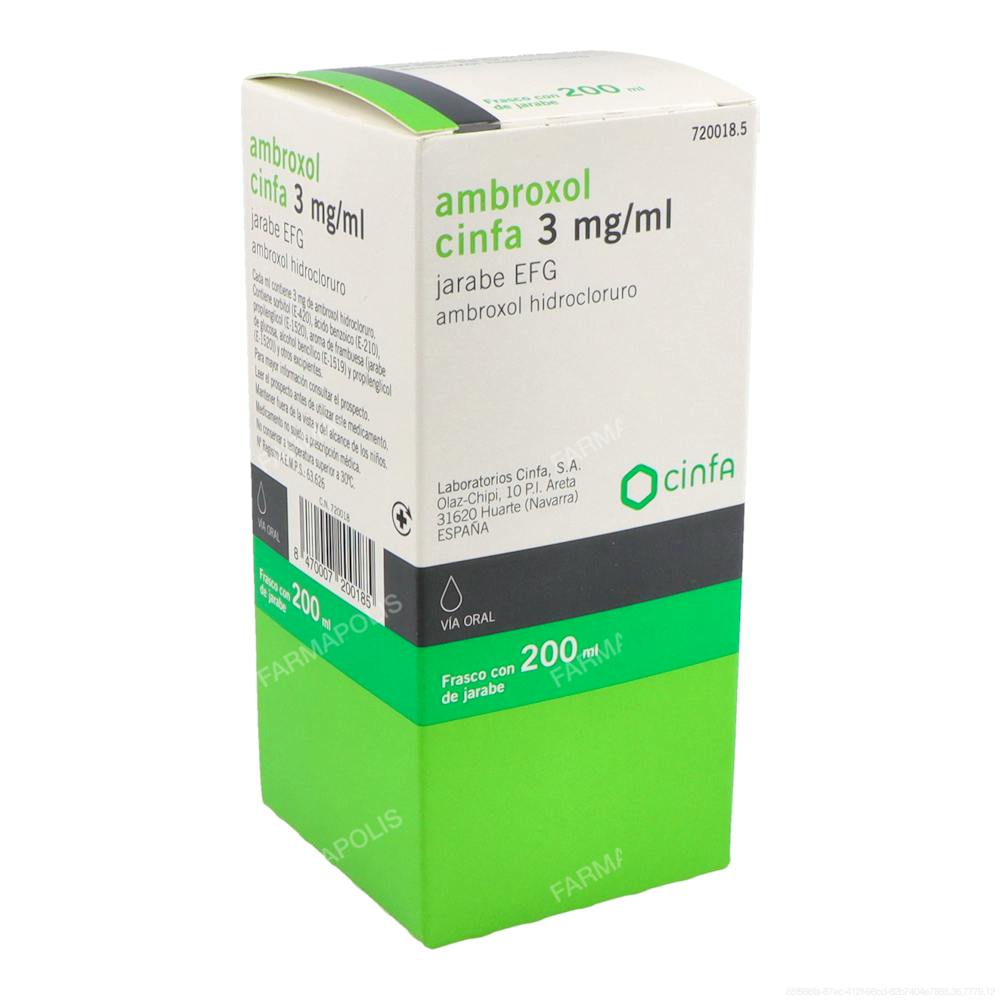 Ambroxol cinfa 3mg/ml