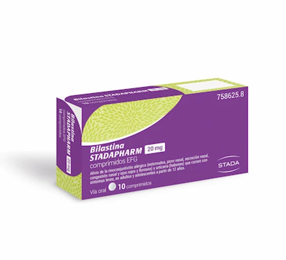 Bilastina stadapharm 20 mg