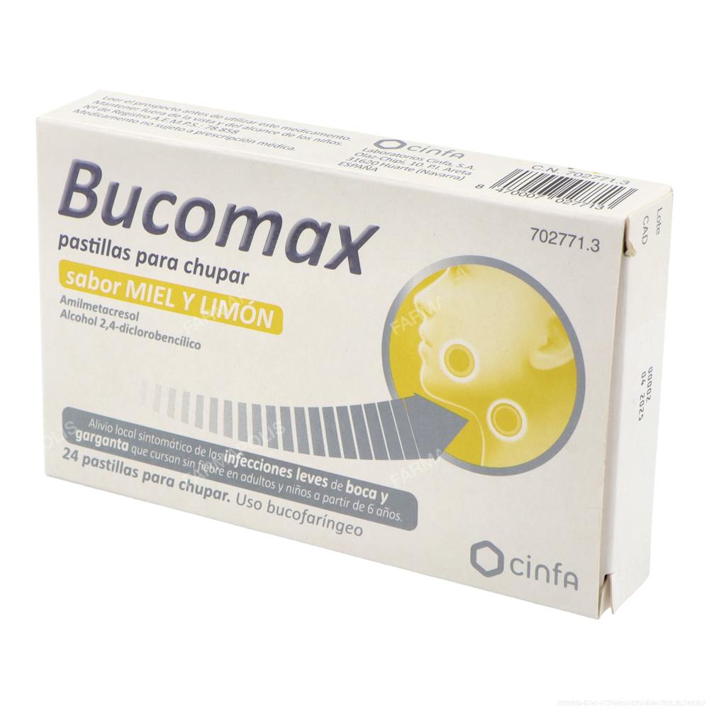 Bucomax miel limón