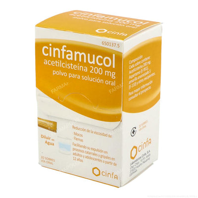 Cinfamucol 200 mg