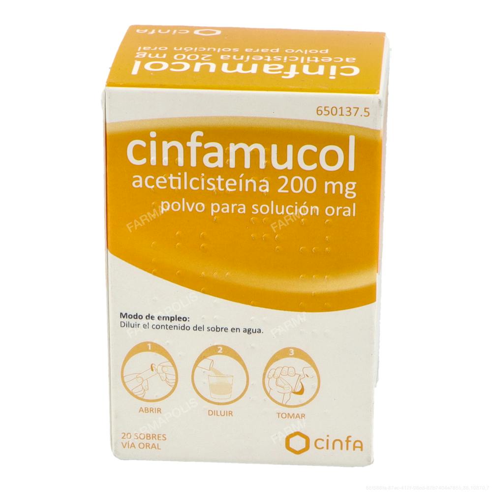Cinfamucol 200 mg