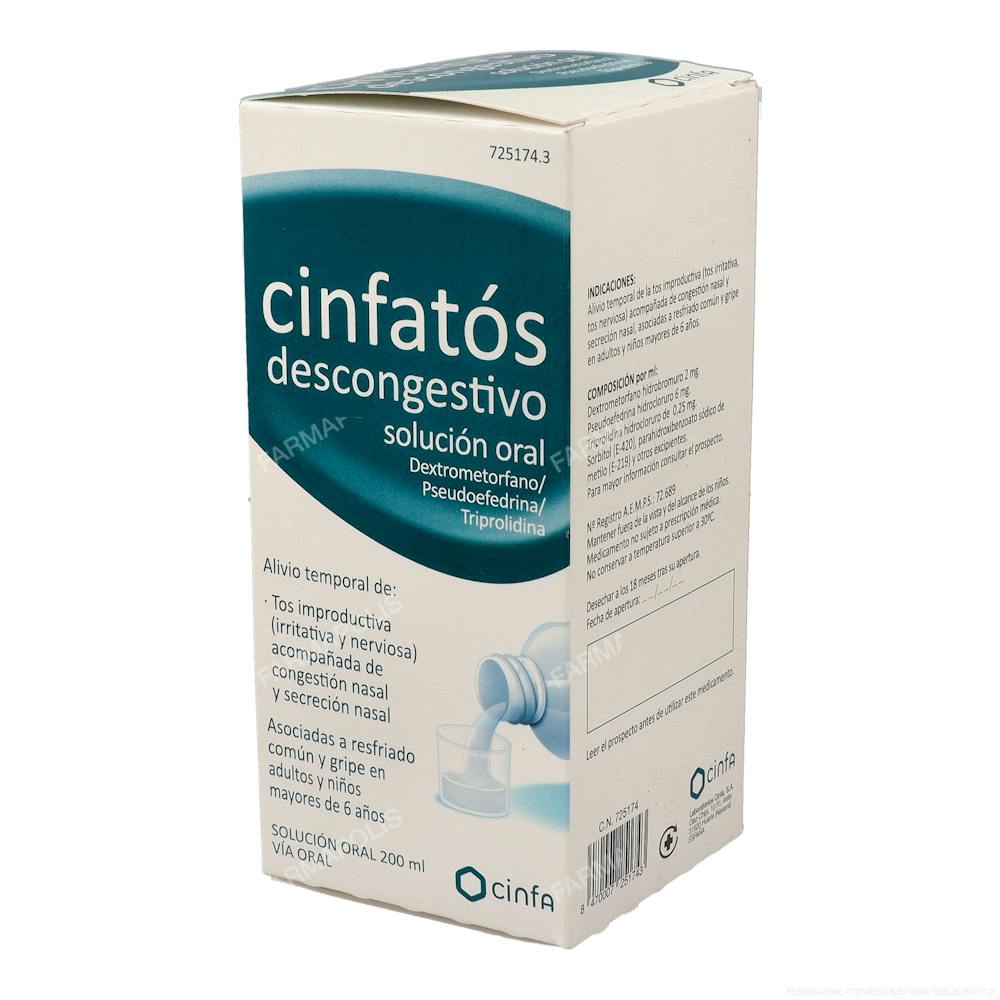 Cinfatos descongestivo
