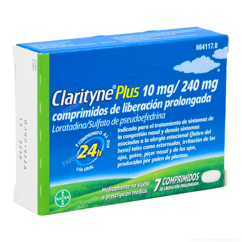 Clarityne plus 10/240 mg