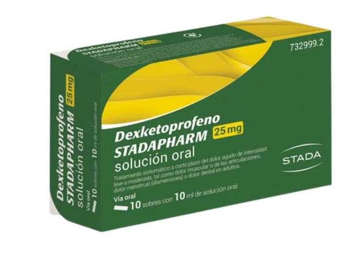 Dexketoprofeno Stadapharm 25 mg