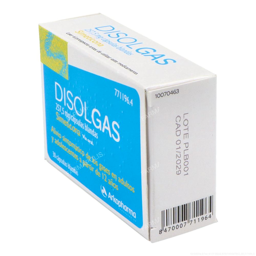 Disolgas (257.5 mg)