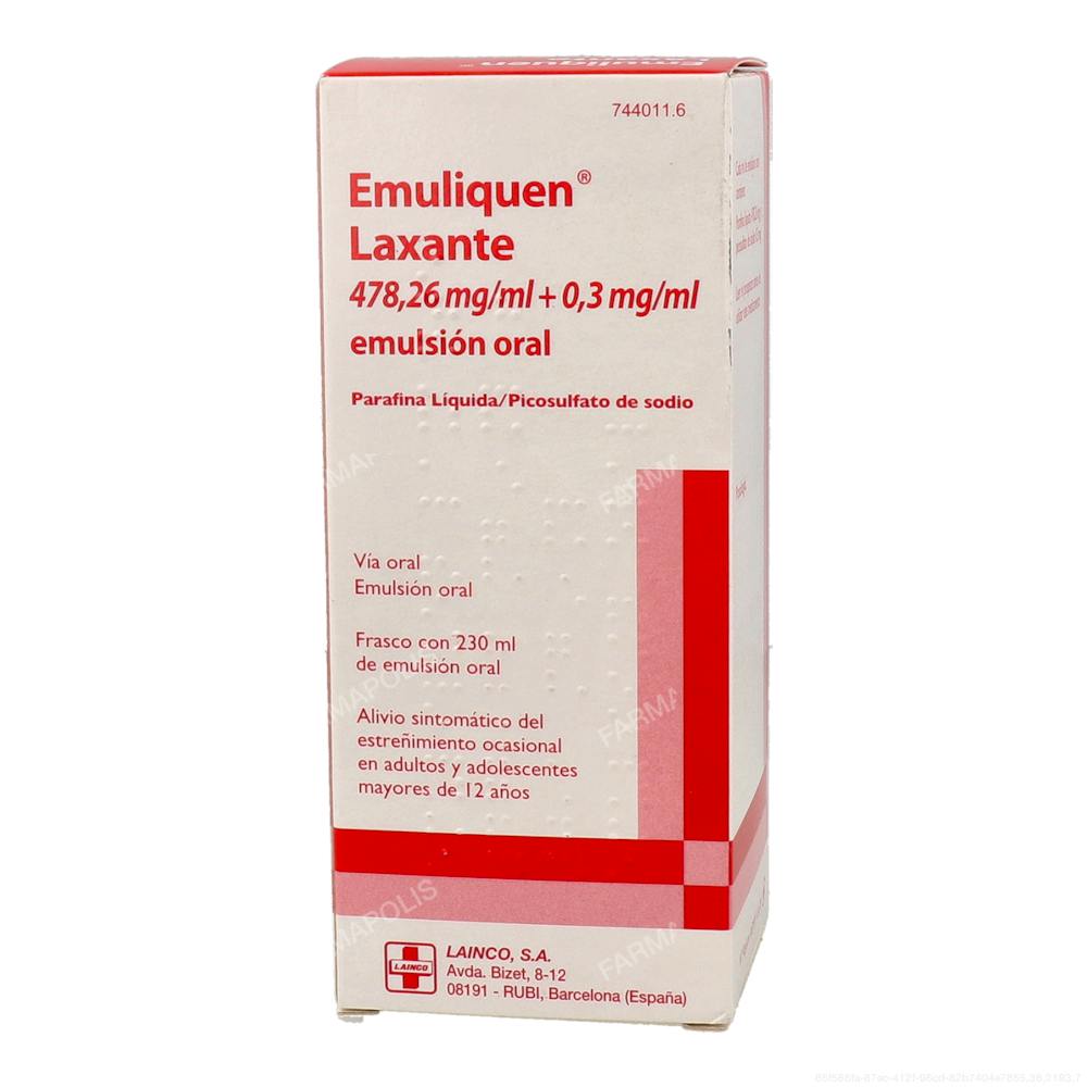 Emuliquen laxante