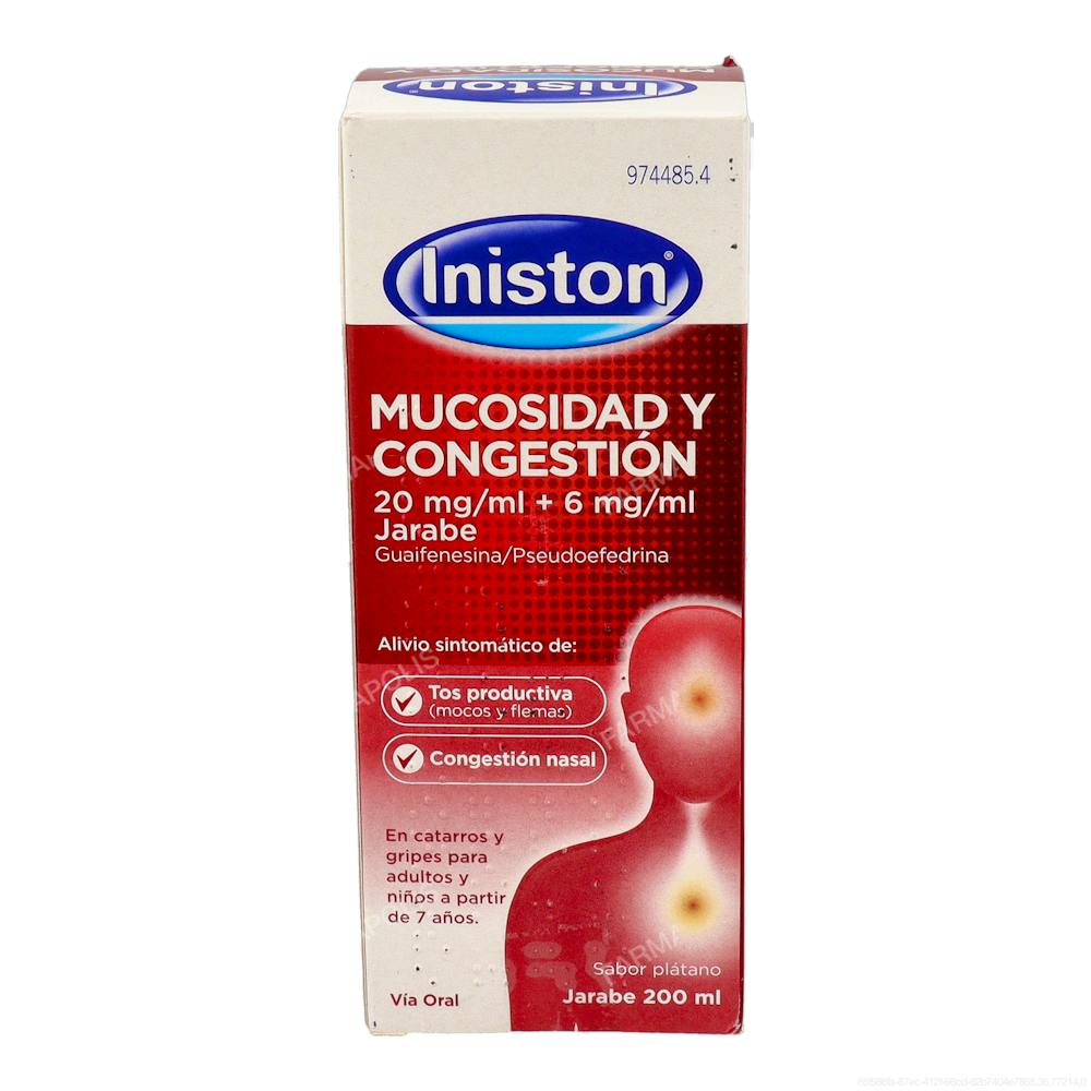 Iniston mucosidad y congestión