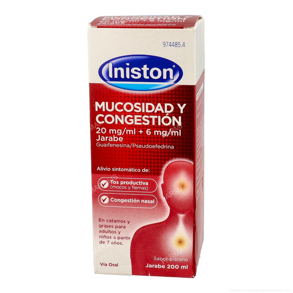 Iniston mucosidad y congestión