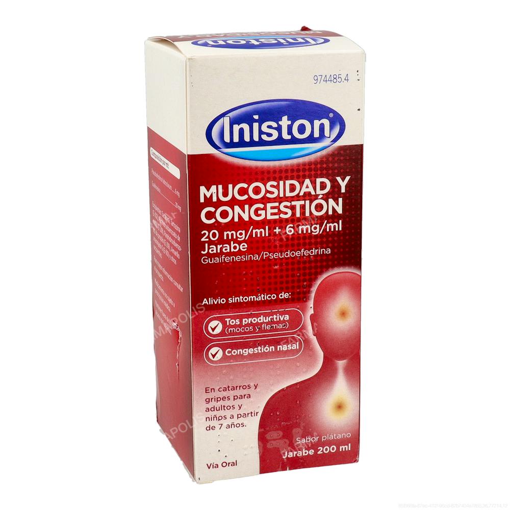 Iniston mucosidad y congestión