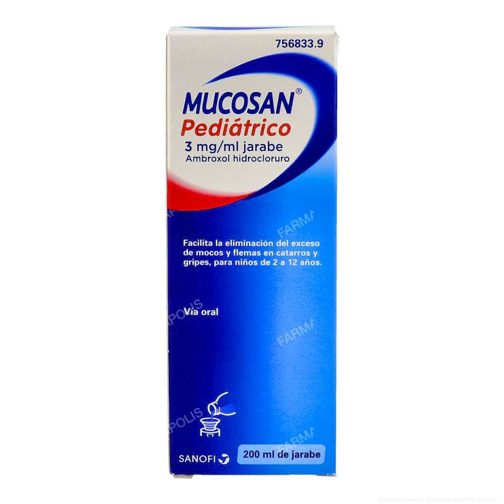 Mucosan pediátrico 3mg/ml